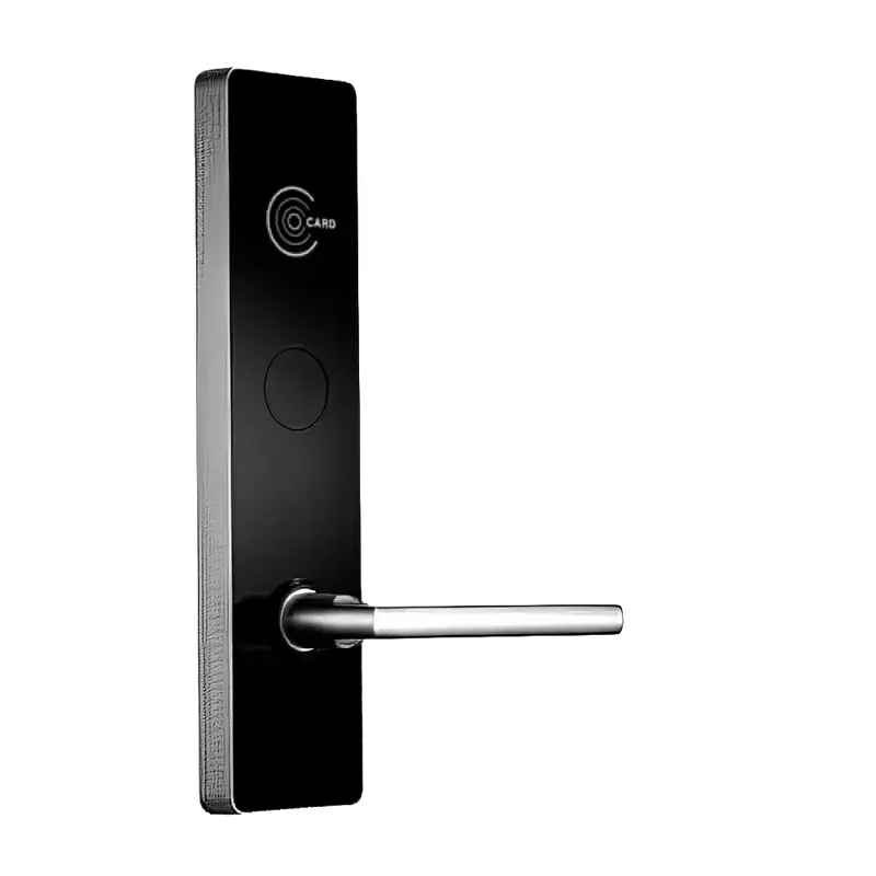 ZKTECO ZK-ZL500R - Cerradura de hotel online - Apertura por tarjeta MF - Backset 62.5 mm - Apertura derecha - Autónoma 4 x pilas AA