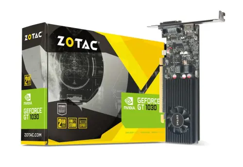 Zotac ZT-P10300A-10L tarjeta gráfica NVIDIA GeForce GT 1030 2 GB GDDR5